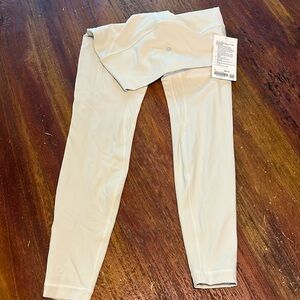 Lululemon align leggings size 8 Bone color